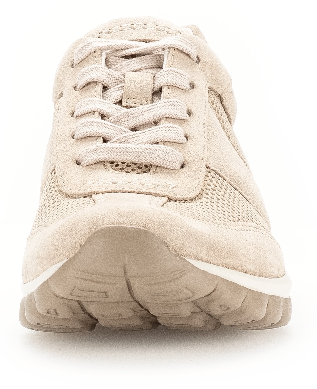 Gabor Rollingsoft Keilsneaker, Freizeitschuh, Halbschuh, Schnürschuh mit OPTIFIT-Wechselfußbett
