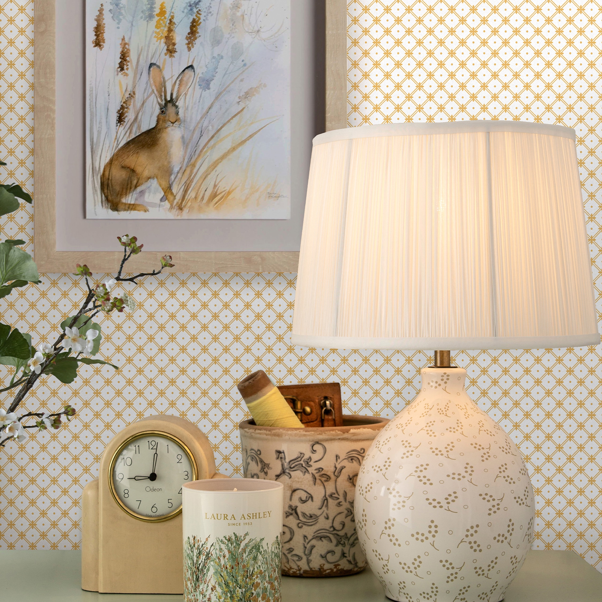 LAURA ASHLEY Vliestapete »Wickerwork«, 10mx52cm