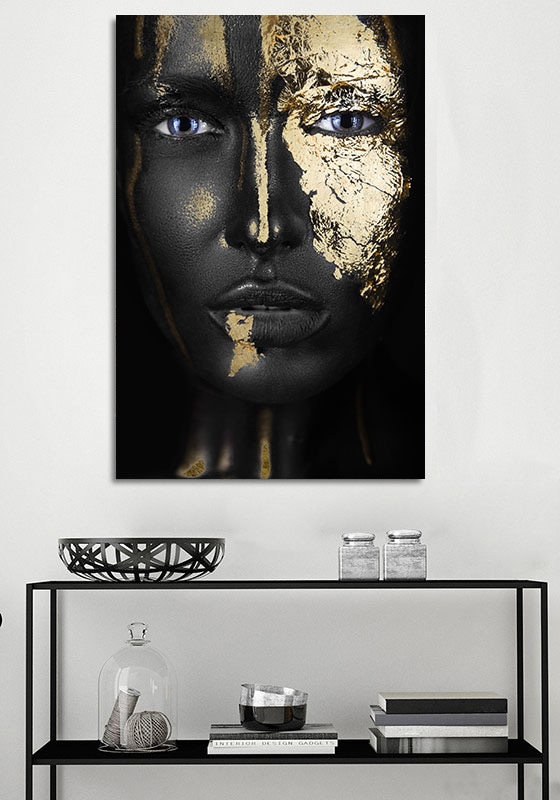 queence Acrylglasbild "Anuket", Frau-Gemälde-Frau-Bilder von Frauen-Mode-Mo günstig online kaufen