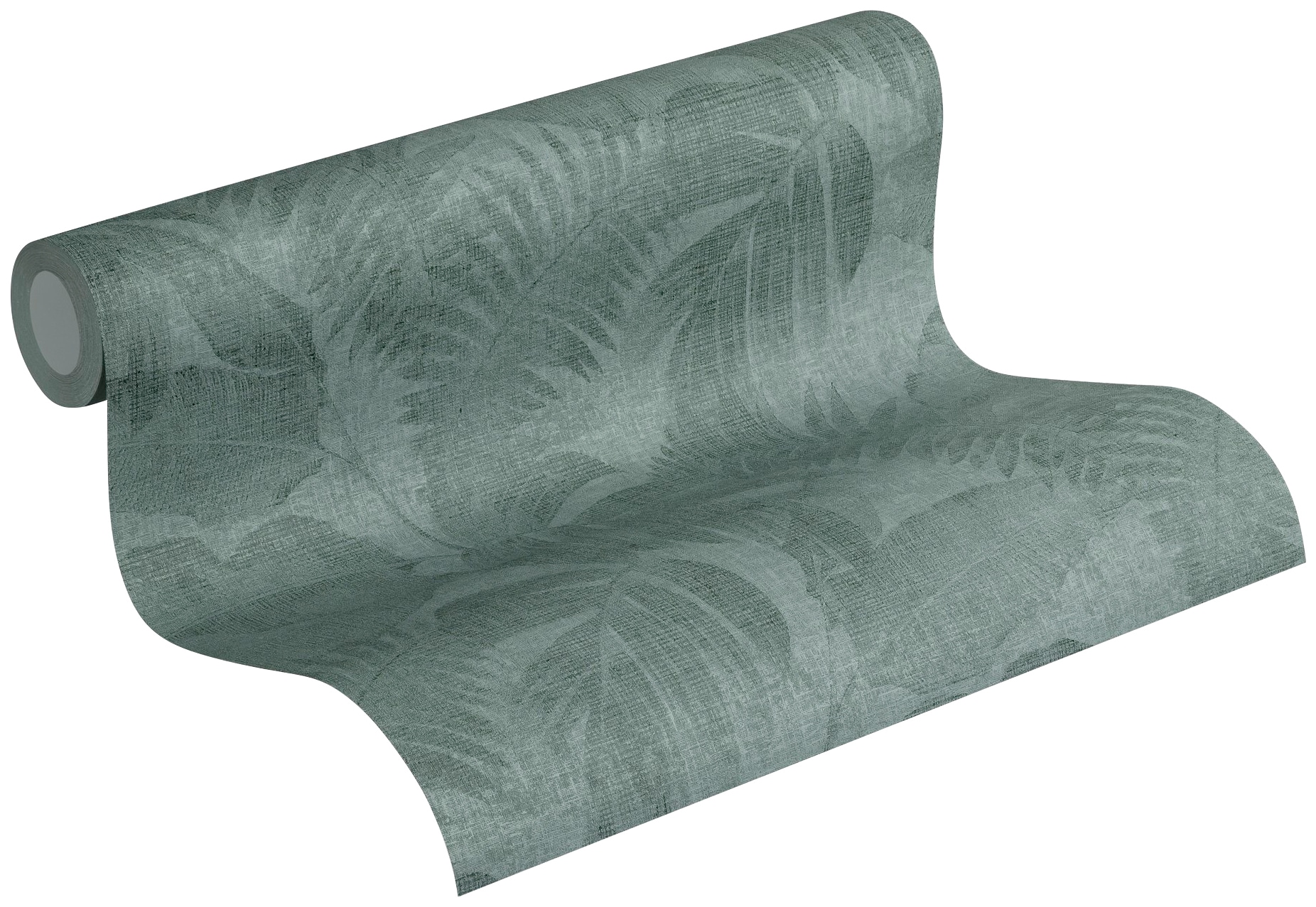 living walls Vliestapete »New Walls Cosy & Relax mit Palmenblättern« Wald | botanisch | floral leicht strukturiert Palmentapete Tapete Dschungel Tapeten Wohnzimmer Schlafzimmer Küche