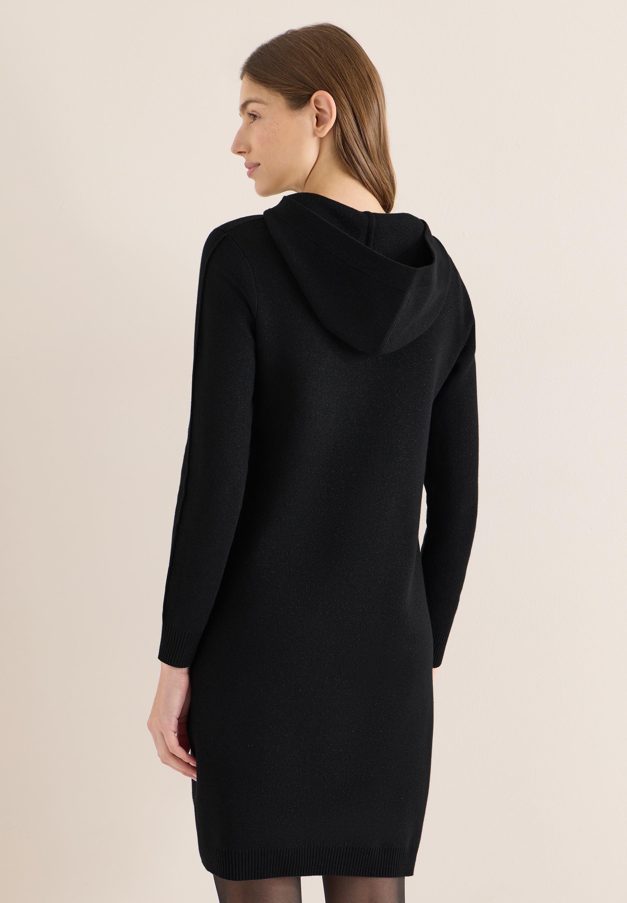 Cecil Sweatkleid Ohne Taschen mit Kapuze