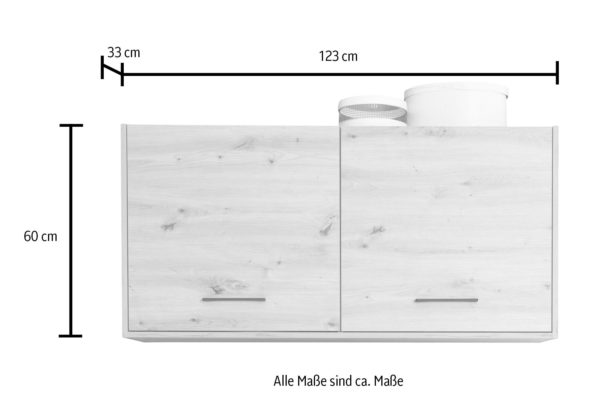 BASIC by Balculina Hängeschrank »Seattle«