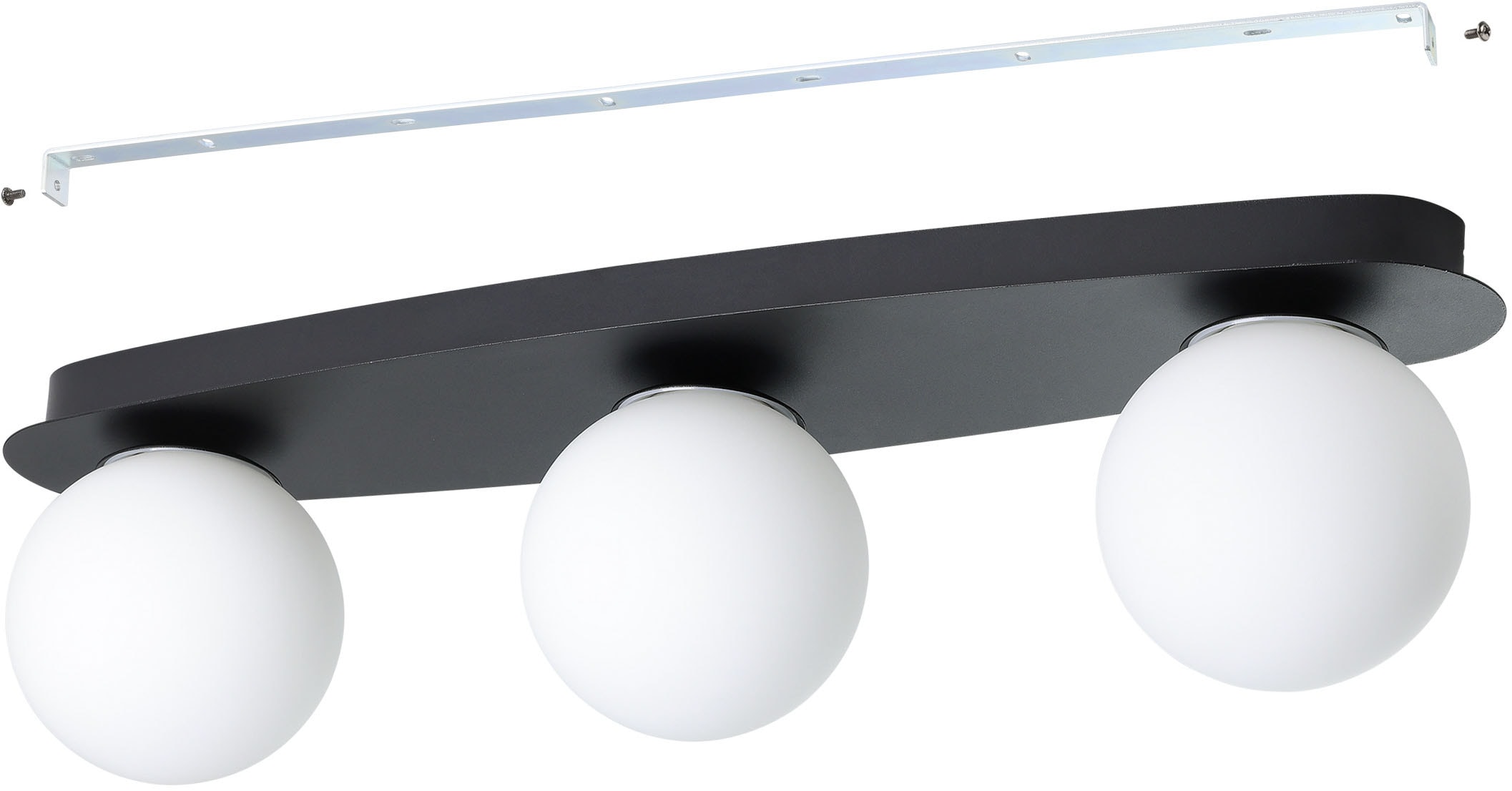 EGLO Deckenleuchte »CASTROVIDO Wand- / Deckenlampe - Stahl - G9 - 3X4,2W - IP44« G9 1 Stk.