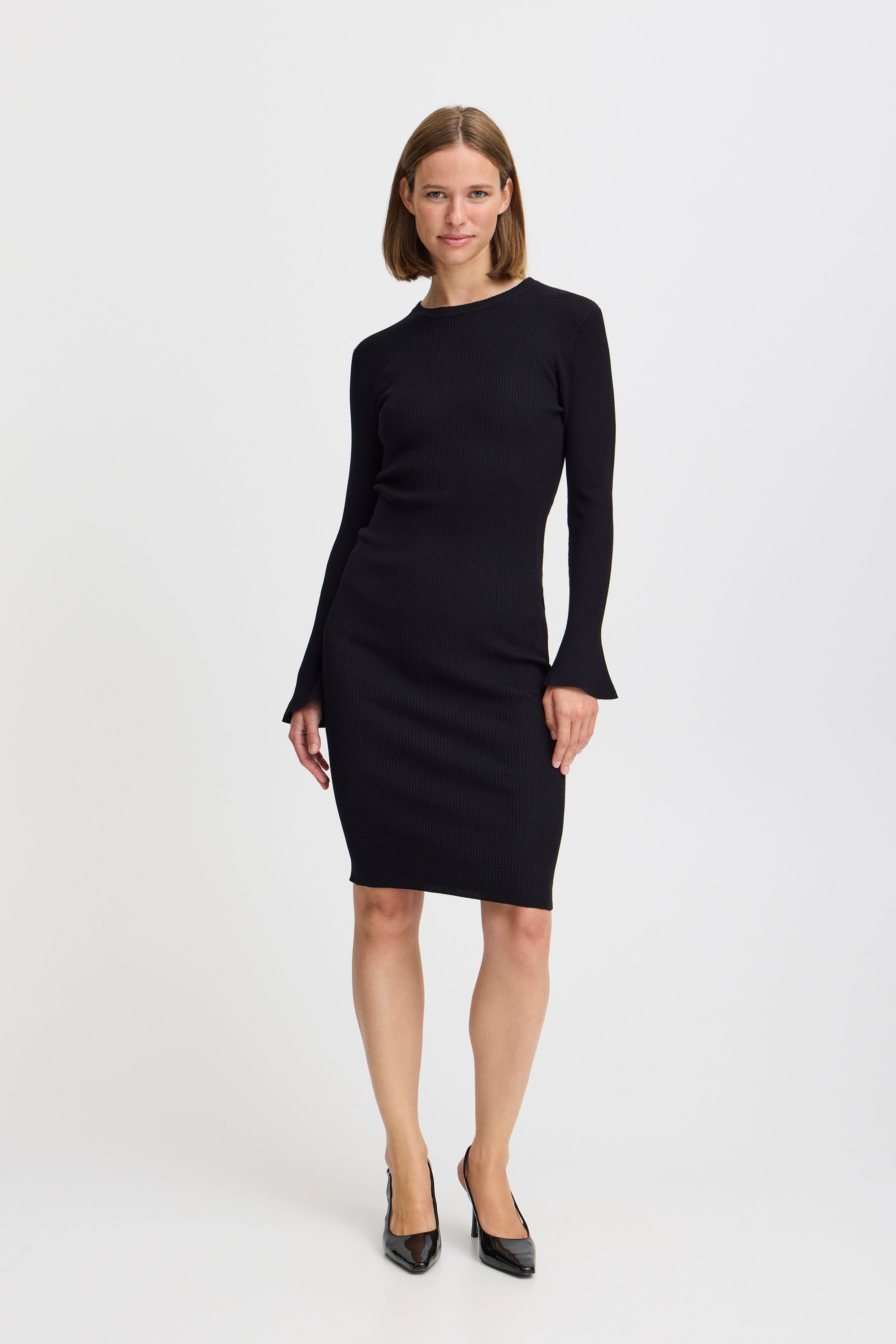 b.young Strickkleid »Strickkleid BYMMMORLA RIB DRESS -«