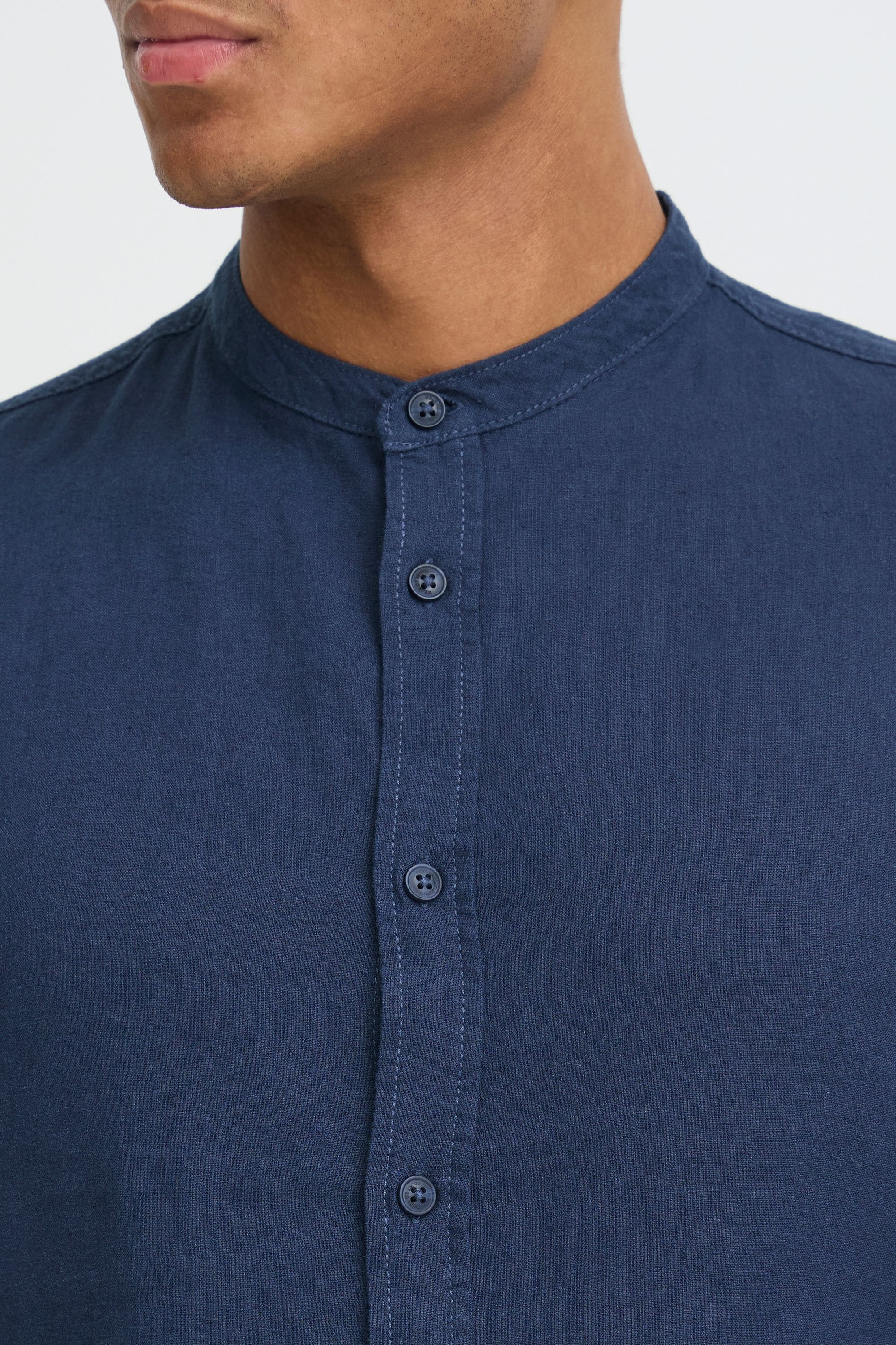 Blend Leinenhemd »BHLiam« Stilvolles Kurzarmhemd aus Leinenmix