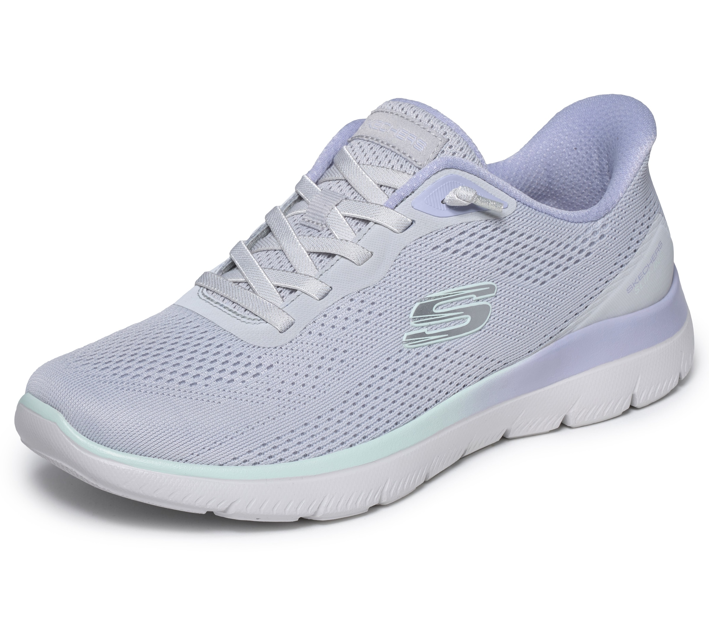 Skechers Slip-On Sneaker "SUMMITS" Schlupfschuh, Halbschuh, Freizeitschuh, mit Slip Ins