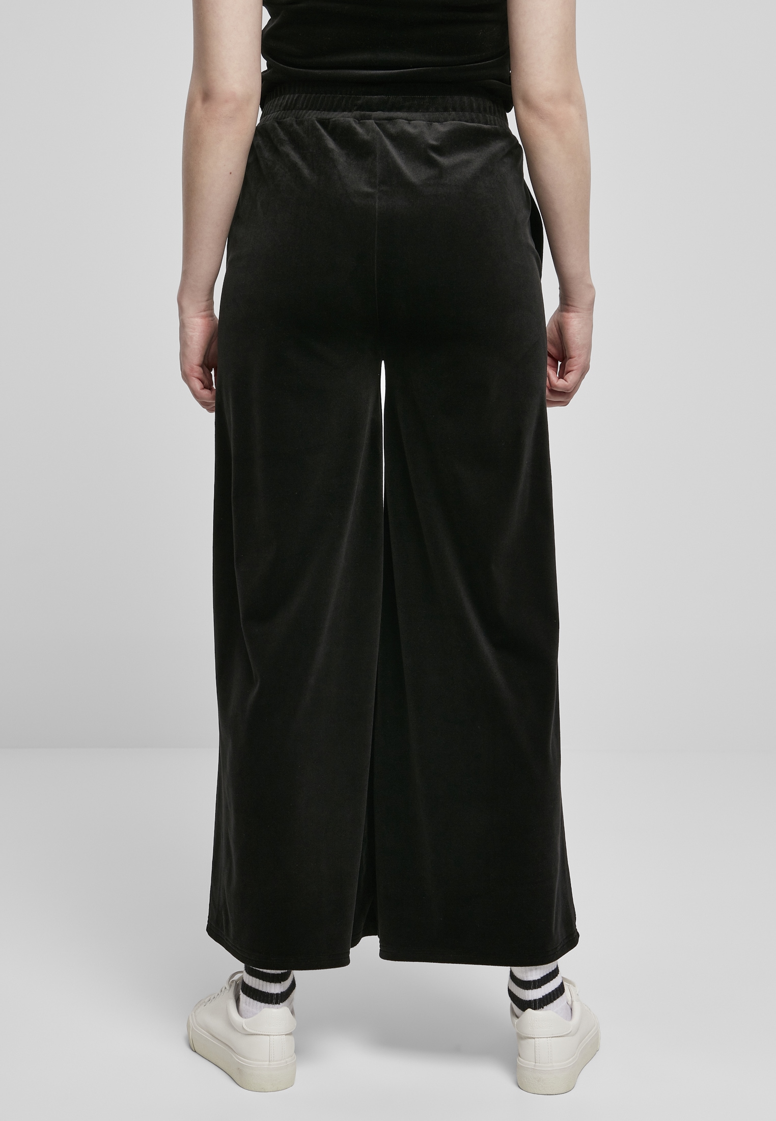 URBAN CLASSICS Stoffhose »Damen tlg.) Straight High (1 | Sweatpants«, für Velvet Waist kaufen BAUR Ladies