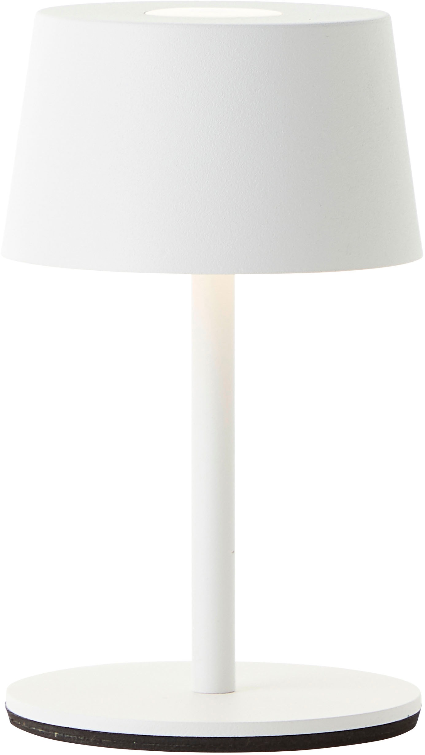 Brilliant LED Außen-Tischleuchte »Jona« LED-Modul 1 Stk. Warmweiß Kabellos, USB, H 25 cm, 170 lm, höhenverstellbar, 3000 K