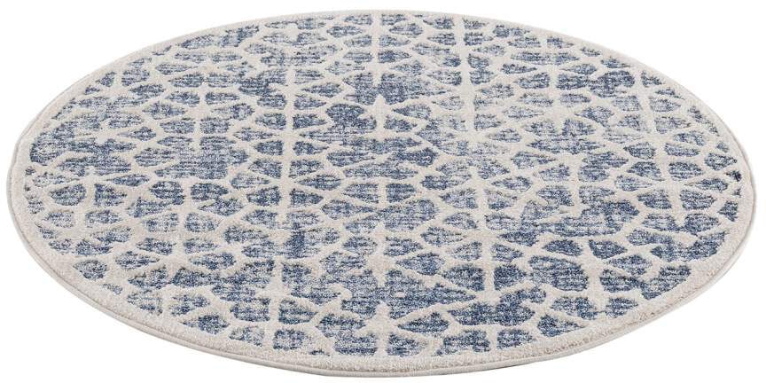 Teppich »Art 1271«, rund, Kurzflor, Skandi-Muster, ideal für Wohnzimmer & Schlafzimmer
