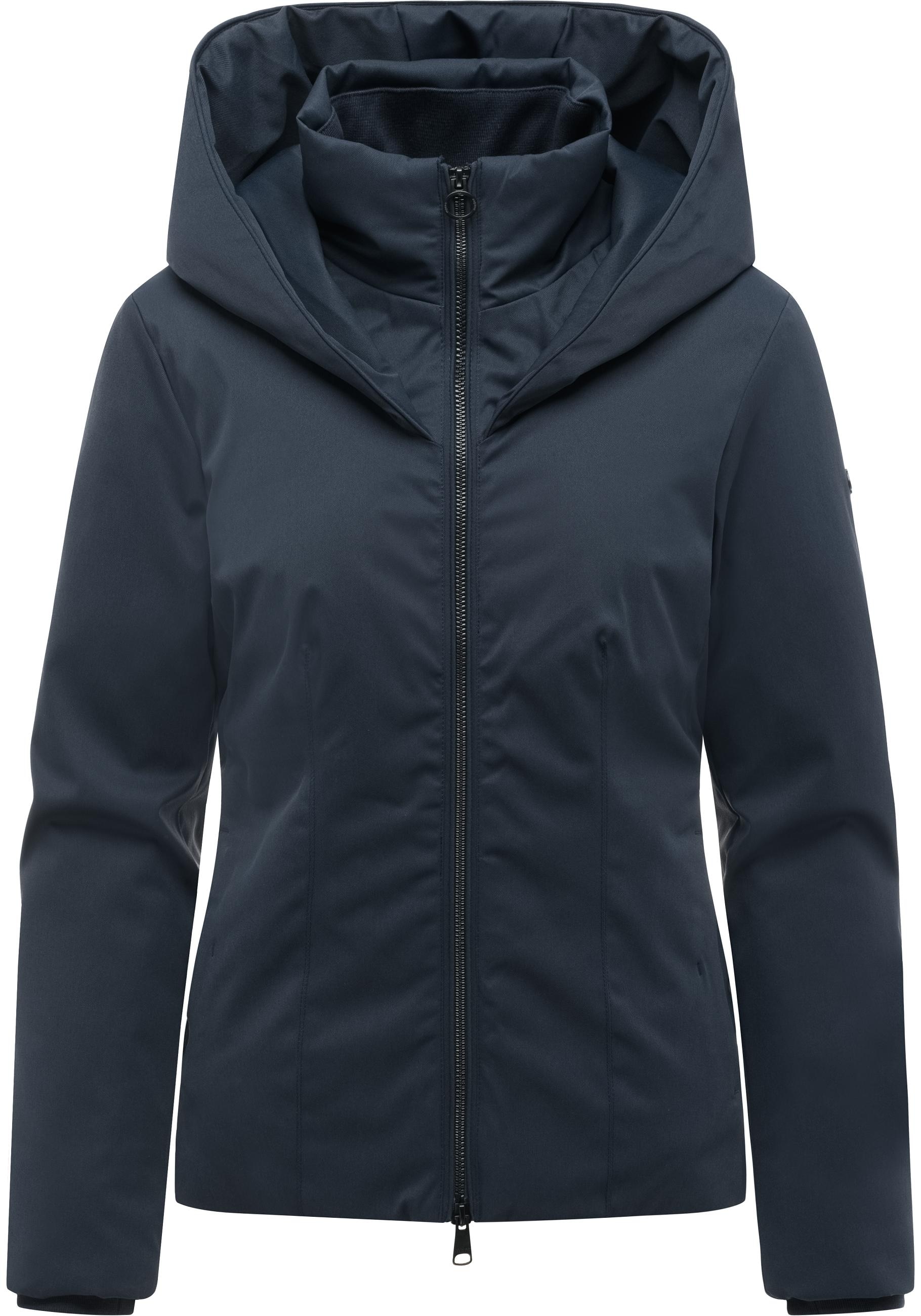 Ragwear Funktionsjacke »Annona Y« mit Kapuze Warme Damen Winterjacke mit weit nach vorn gezogener Kapuze