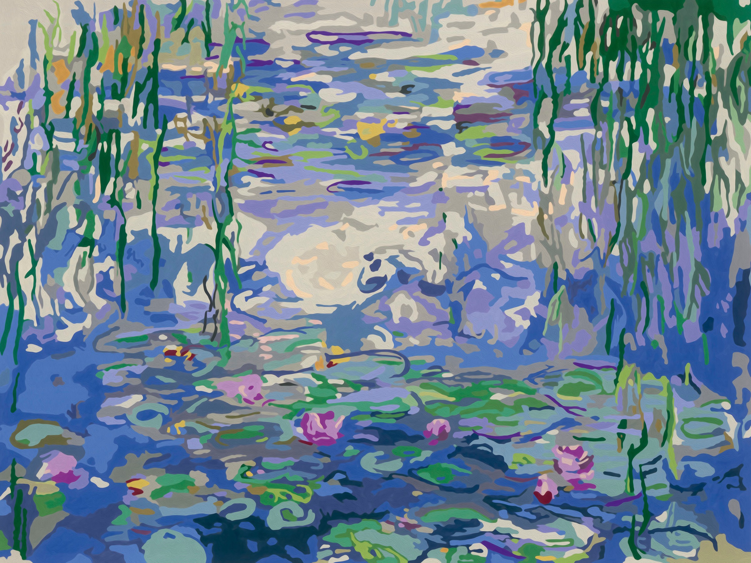 Ravensburger Malen nach Zahlen »CreArt, ART Collection, Waterlilies (Monet)«, Made in Europe