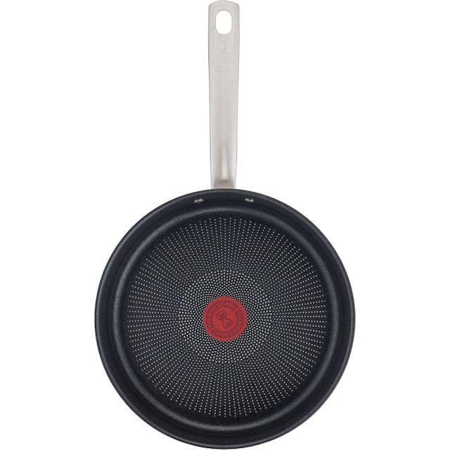 Tefal Schmorpfanne »E49132 Virtuoso, Induktion, Ø 24 cm«, Edelstahl, mit  Deckel, Premium-Edelstahl, Titanium Non-Stick Antihaftversiegelung | BAUR