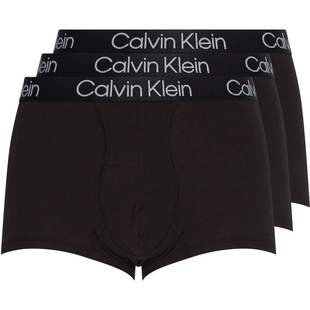 Calvin Klein Underwear Trunk, (Packung, 3 St.), mit Logoschriftzug auf dem Bund