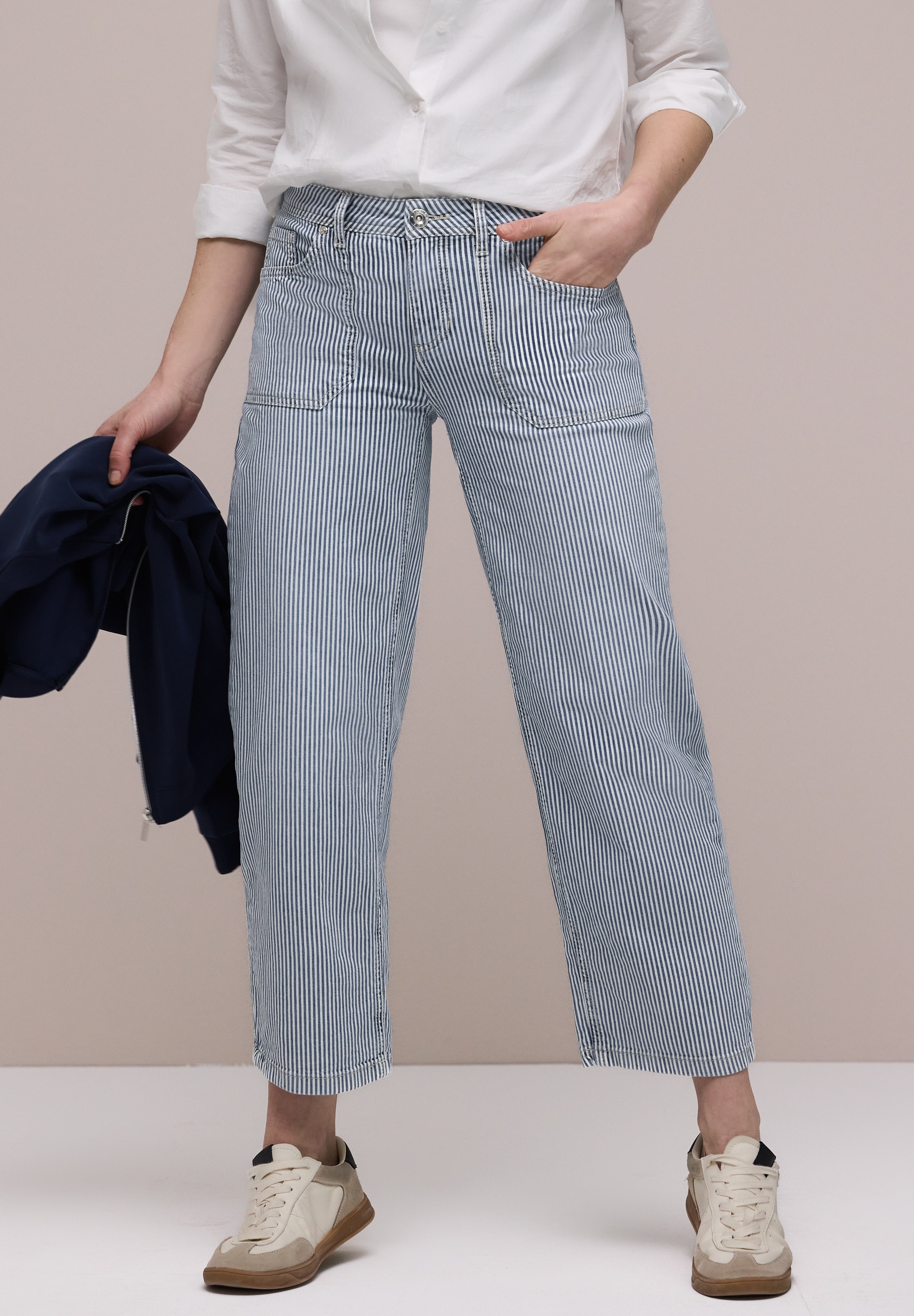 STREET ONE Comfort-fit-Jeans Middle Waist günstig online kaufen