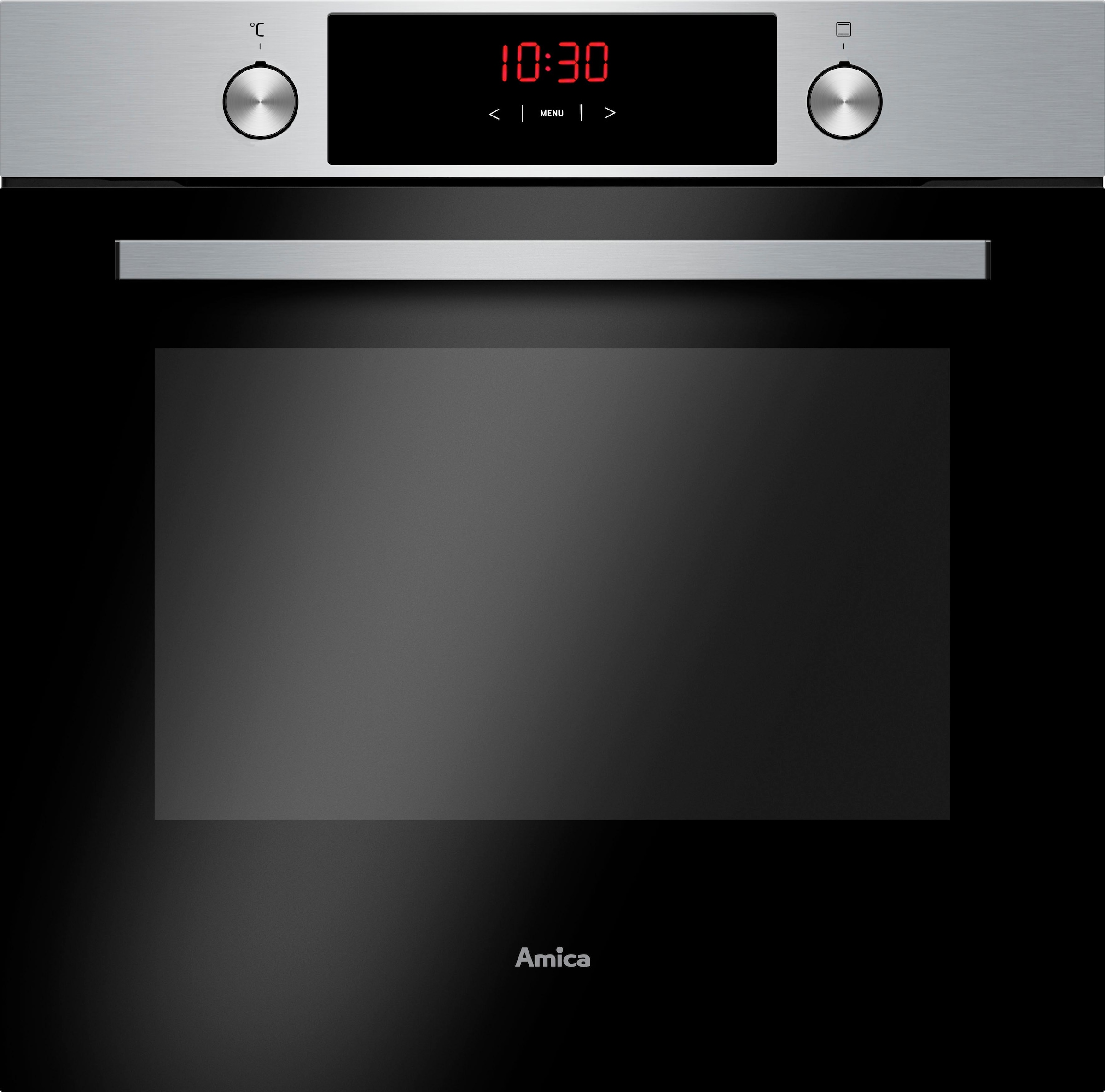 Amica Einbaubackofen »EBX 943 620 E«, EBX 943 620 E, mit 1-fach-Teleskopauszug, Simple Steam, Simple Steam