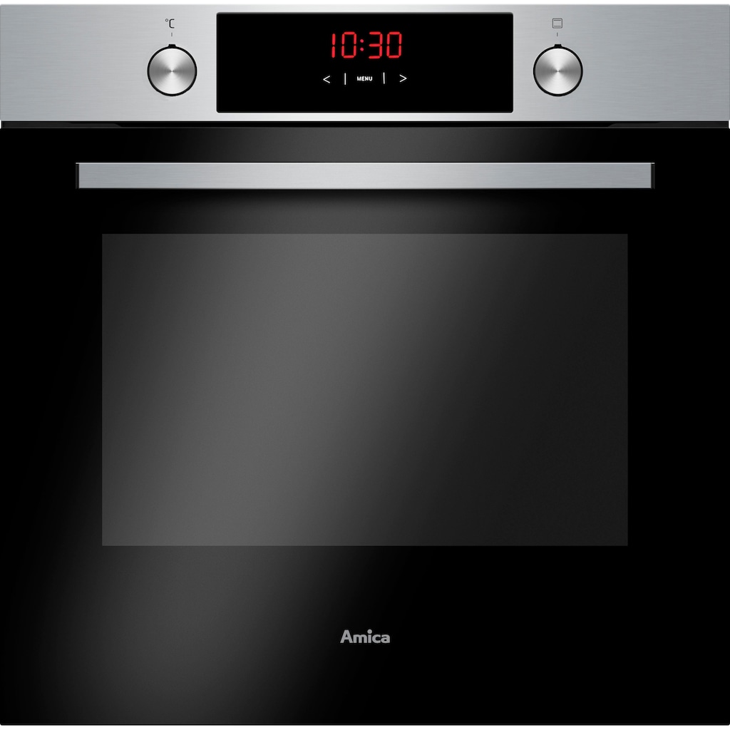 Amica Einbaubackofen »EBX 943 620 E«, EBX 943 620 E, mit 1-fach-Teleskopauszug, Simple Steam