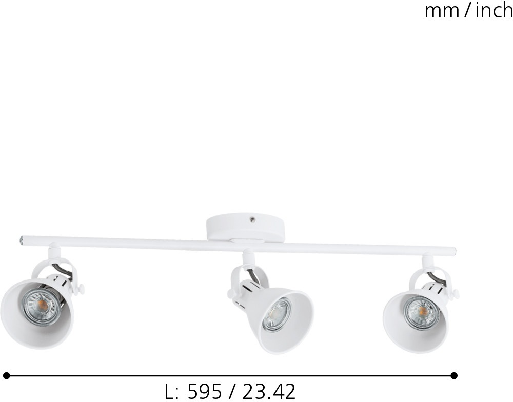 EGLO LED Deckenspots »SERAS 1«, 3 flammig-flammig, LED Deckenleuchte, LED Deckenlampe