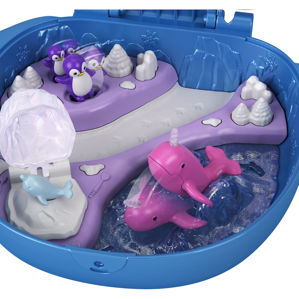 Polly Pocket Spielwelt »Narwal-Eisspaß Schatulle«