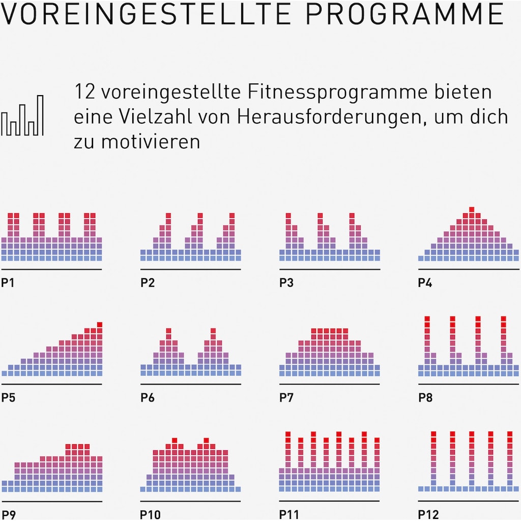 adidas Performance Crosstrainer-Ergometer »X-21«, mit Tablet-Halterung, LED-Beleuchtung, mit Bluetooth und App-Funktion