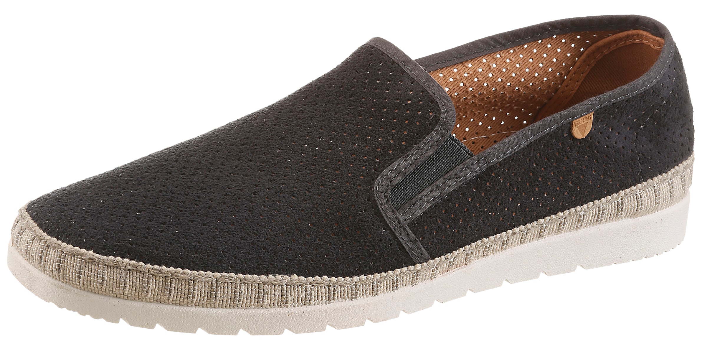 VERBENAS Slipper "Boris Hole Gallery" Espadrilles, Sommerschuh, Freizeitsch günstig online kaufen