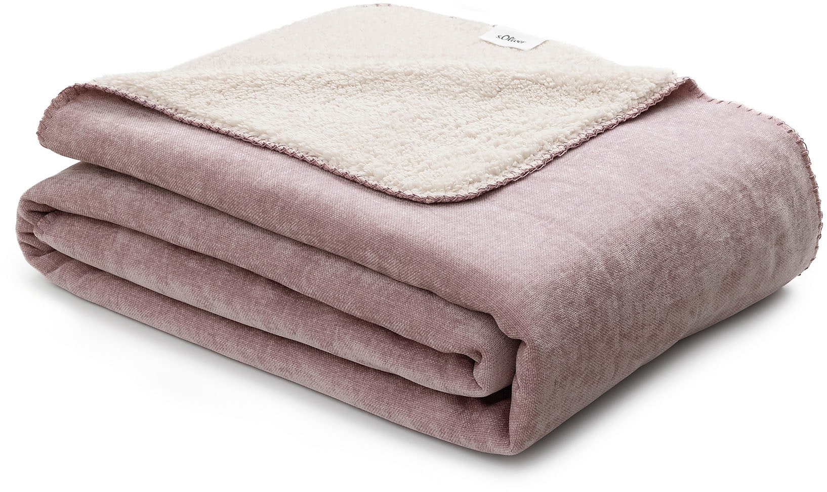 s.Oliver Wohndecke »s.Oliver Lounge Decke«, trendige Doubleface-Optik