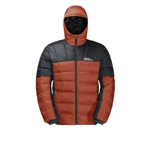 Jack Wolfskin Funktionsjacke »NEBELHORN DOWN HOODY M«, mit Kapuze, aus  recyceltem Polyamid ▷ kaufen | BAUR