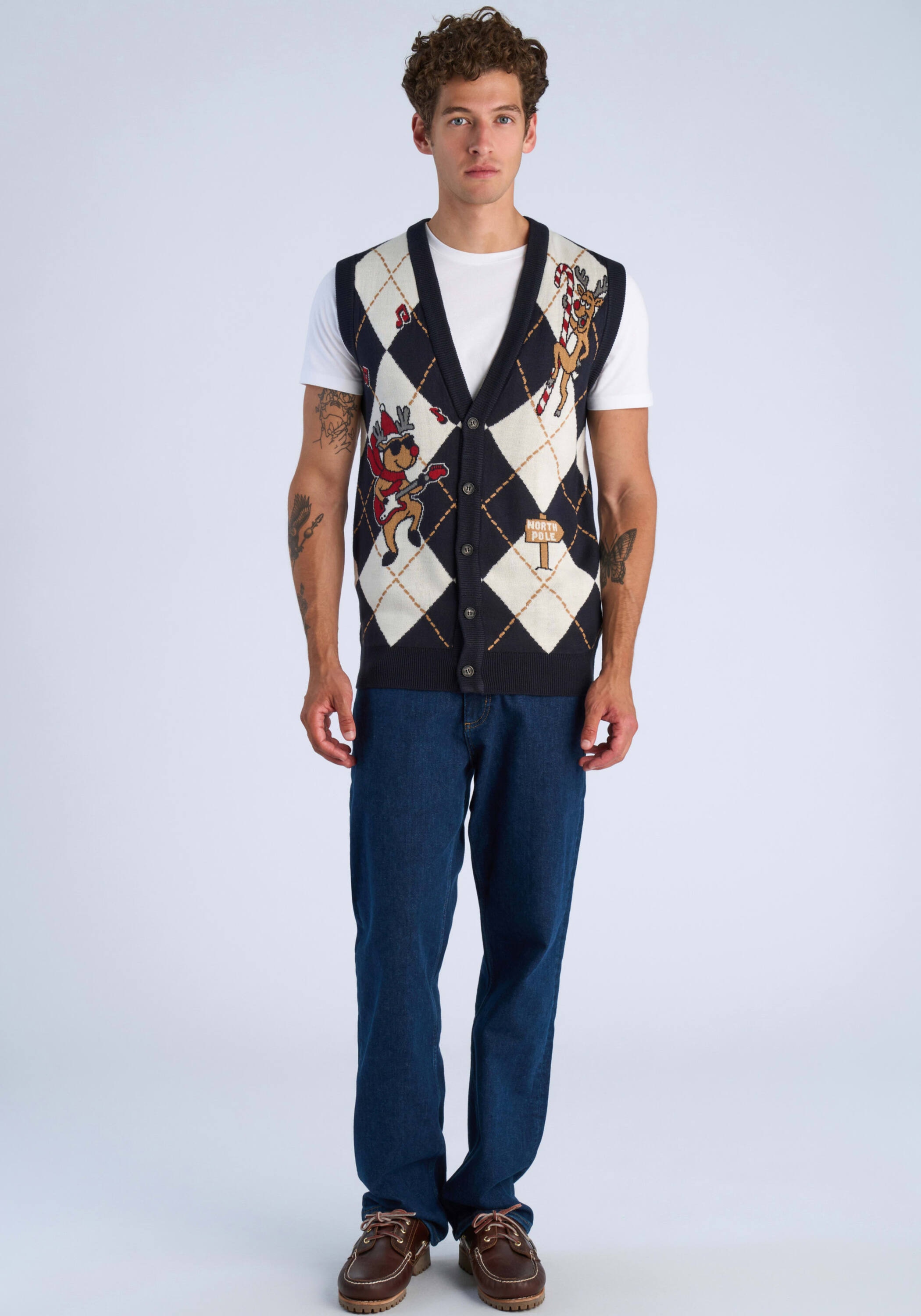 LINDBERGH Strickweste »Pullunder Relaxed Fit«