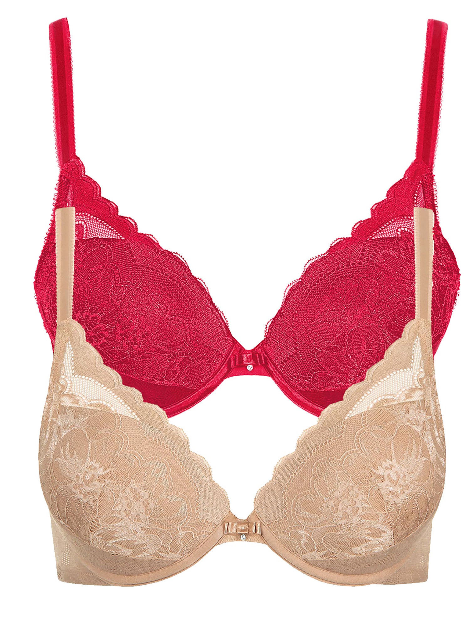 Lisca Push-up-BH "2er Pack Push up BH Evelyn"