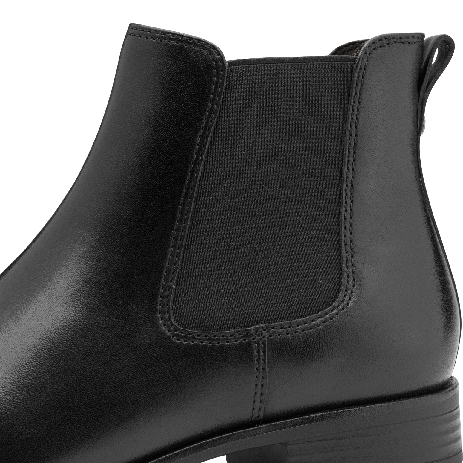 Tamaris Chelseaboots, Blockabsatz, Basic, Stiefelette mit Antik Finish