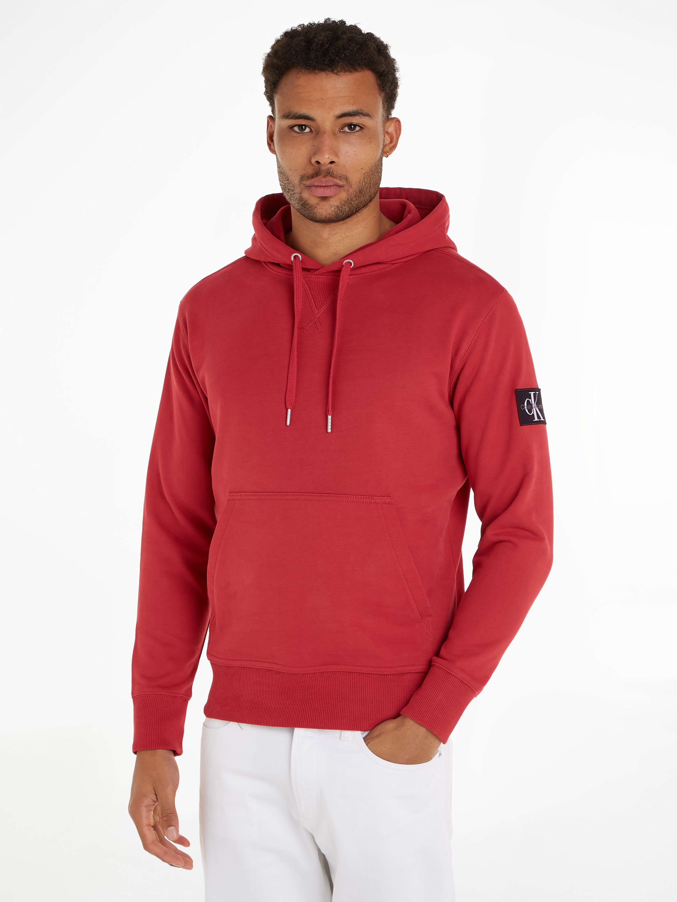 Calvin Klein Jeans Kapuzensweatshirt "BADGE HOODIE", mit Logopatch günstig online kaufen