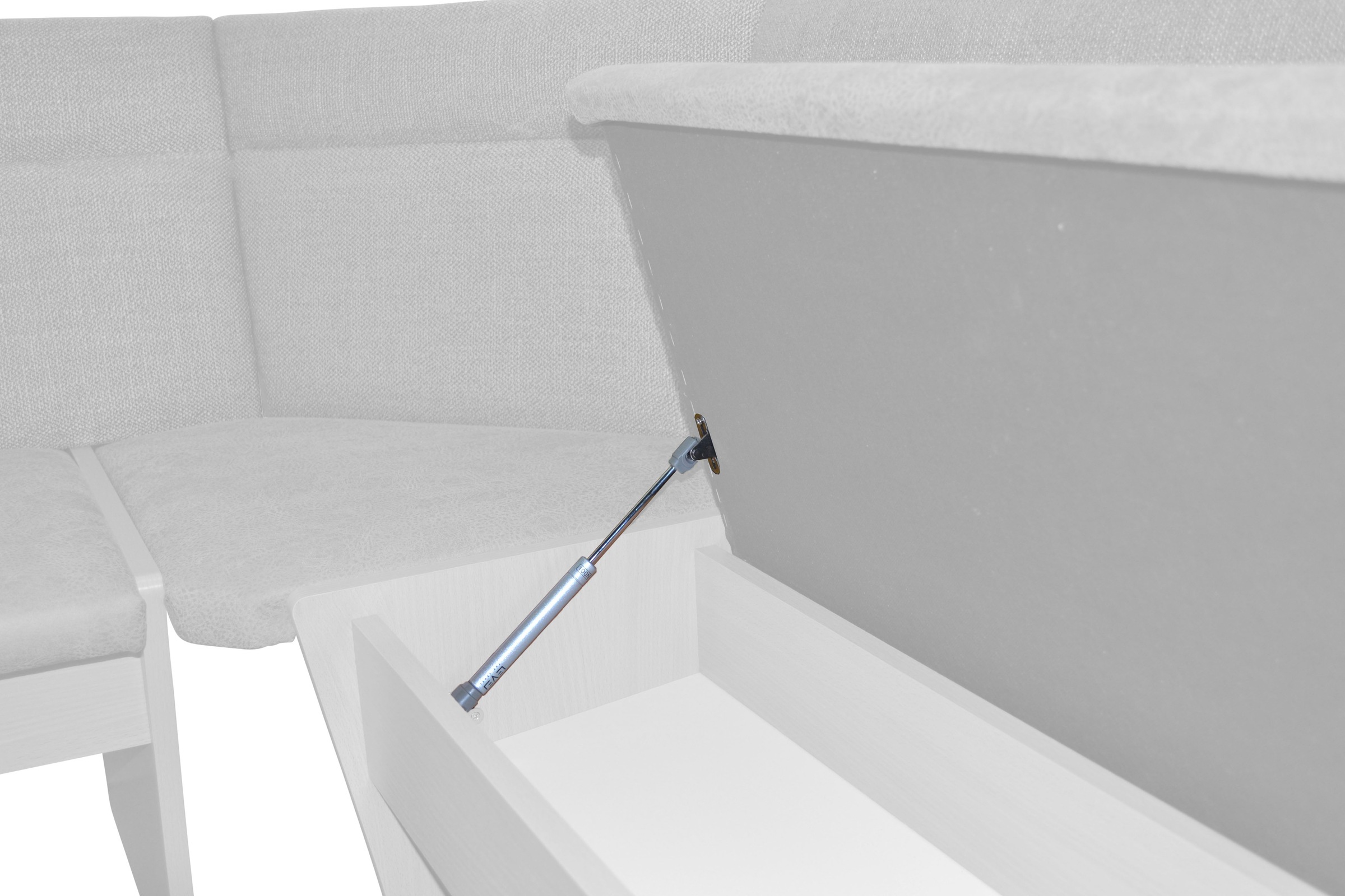 HOFMANN LIVING AND MORE Essgruppe »4tlg. Eckbankgruppe« Spar-Set, 4tlg. Eckbankgruppe, 4 Stk. tlg. Stühle montiert