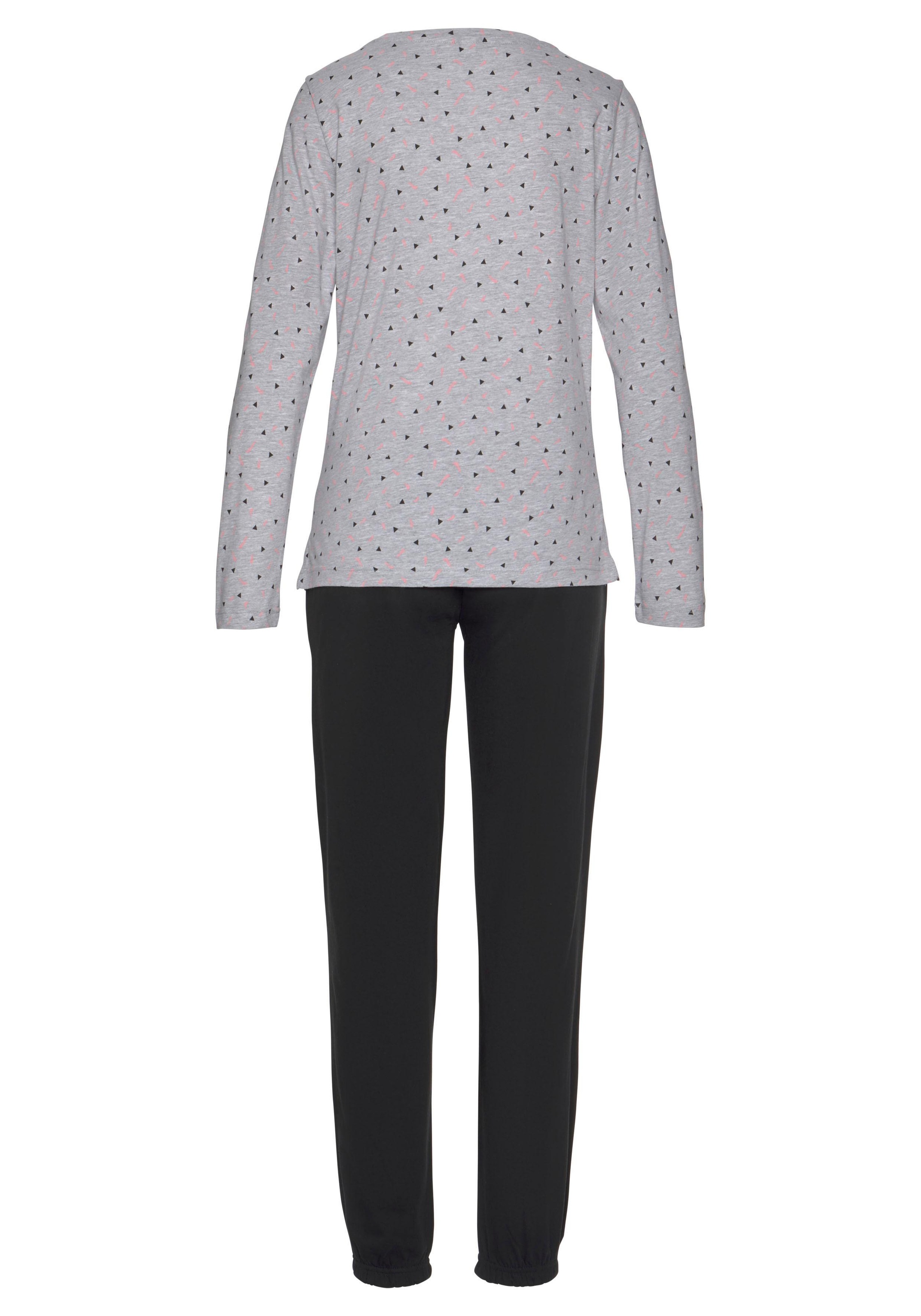 Thumbnail - Vivance Dreams Pyjama 2 Stk. tlg., mit gemustertem Longsleeve