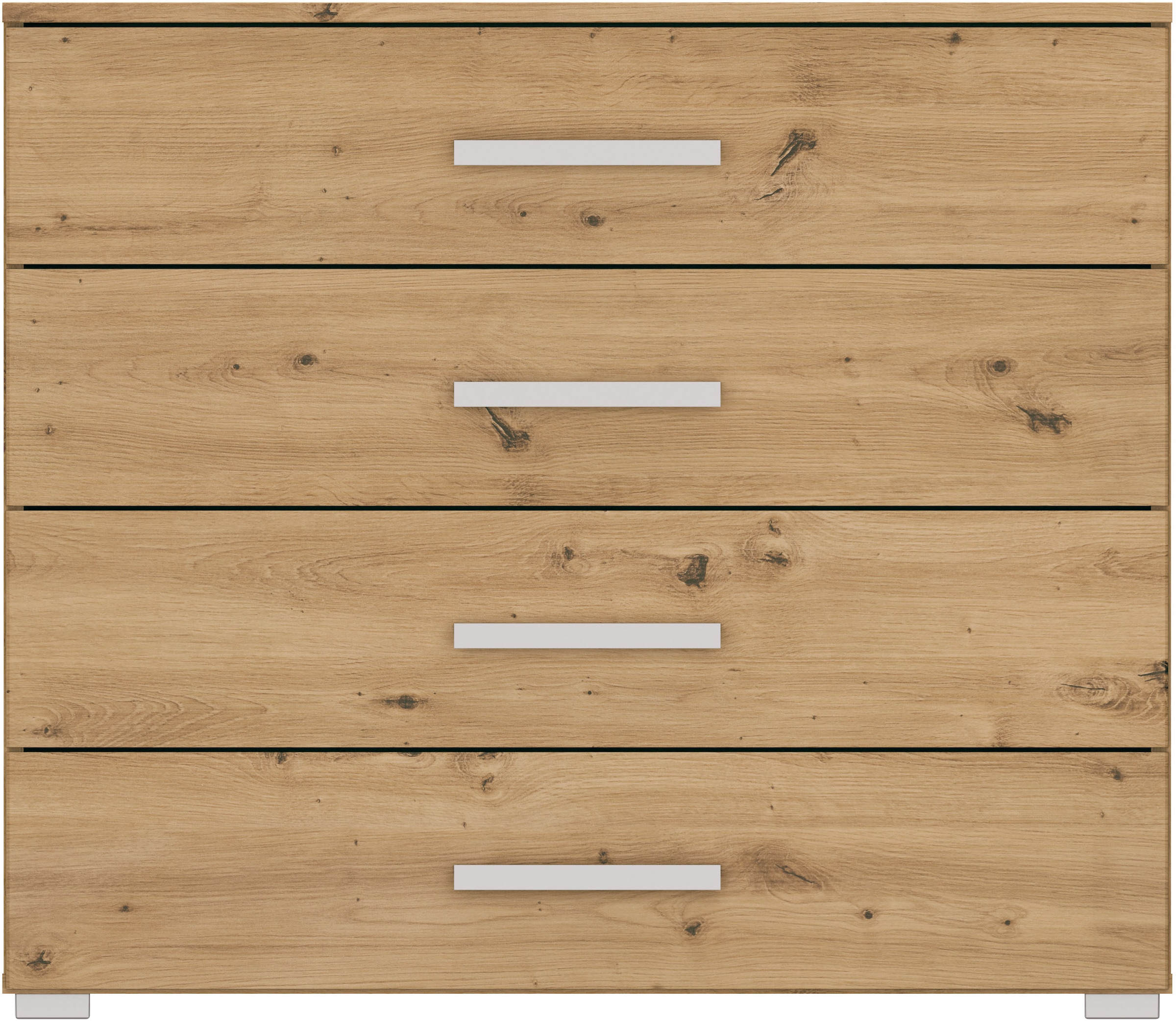 rauch Schubkastenkommode »Sideboard Kommode Schubkastenkommode KOLUNA mit Dekorfront«, (Breite 80 cm inkl. Soft-Close-Funktion), vier große und geräumige Schubladen mit viel Stauraum MADE IN GERMANY