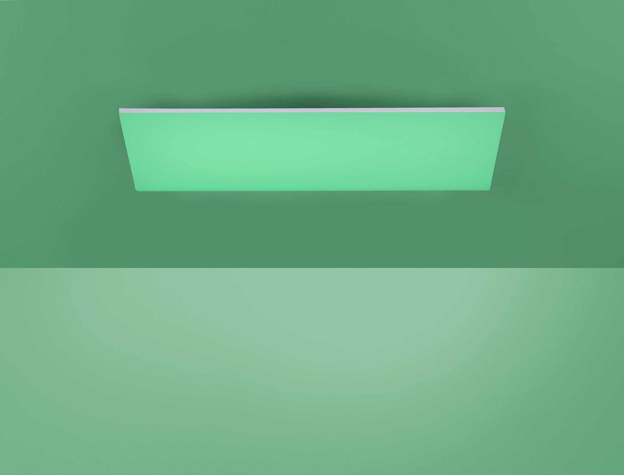 Paul Neuhaus Deckenleuchte »FRAMELESS«, 1 flammig, Leuchtmittel LED-Board | LED fest integriert, Farbwechselfunktion (RGB), rahmenlos, Dimmbar mit Fernbed.