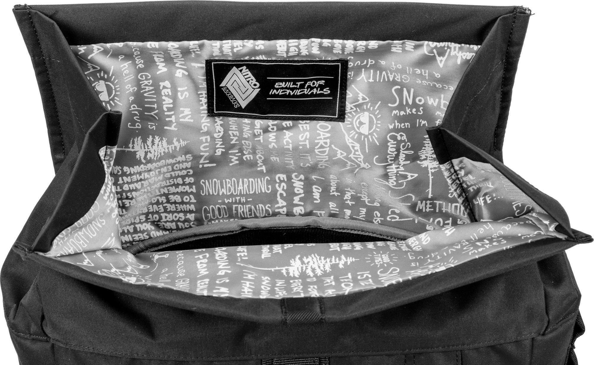 NITRO Freizeitrucksack »Scrambler«, Rucksack für Alltag, Arbeit & Reise mit Roll-Top, Cityrucksack