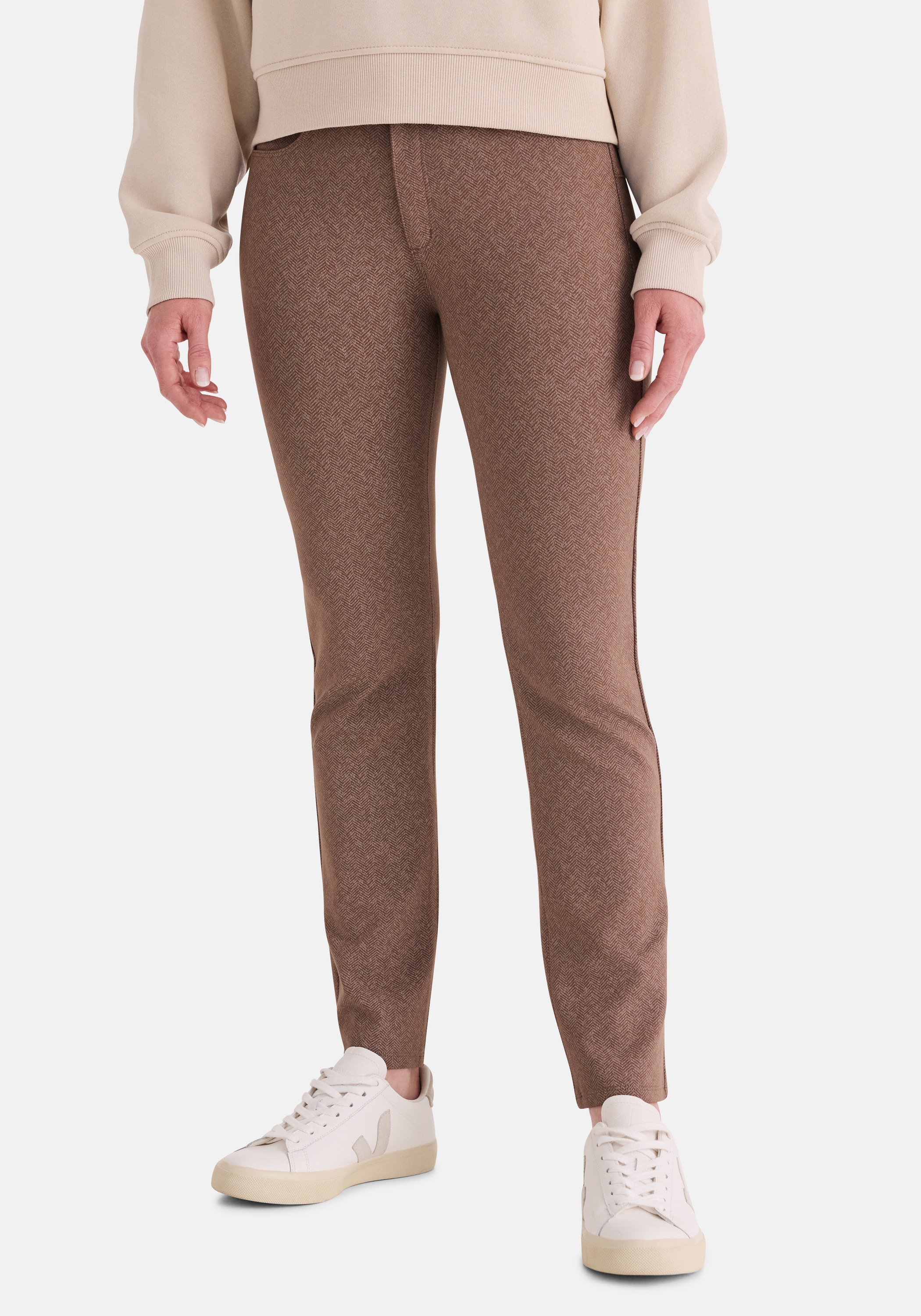 STOOKER WOMEN 5-Pocket-Hose "Milano Jersey Print Magic Shape Fit Jeans" Casual Printed, Bedruckt Magic Shape Effekt für Damen