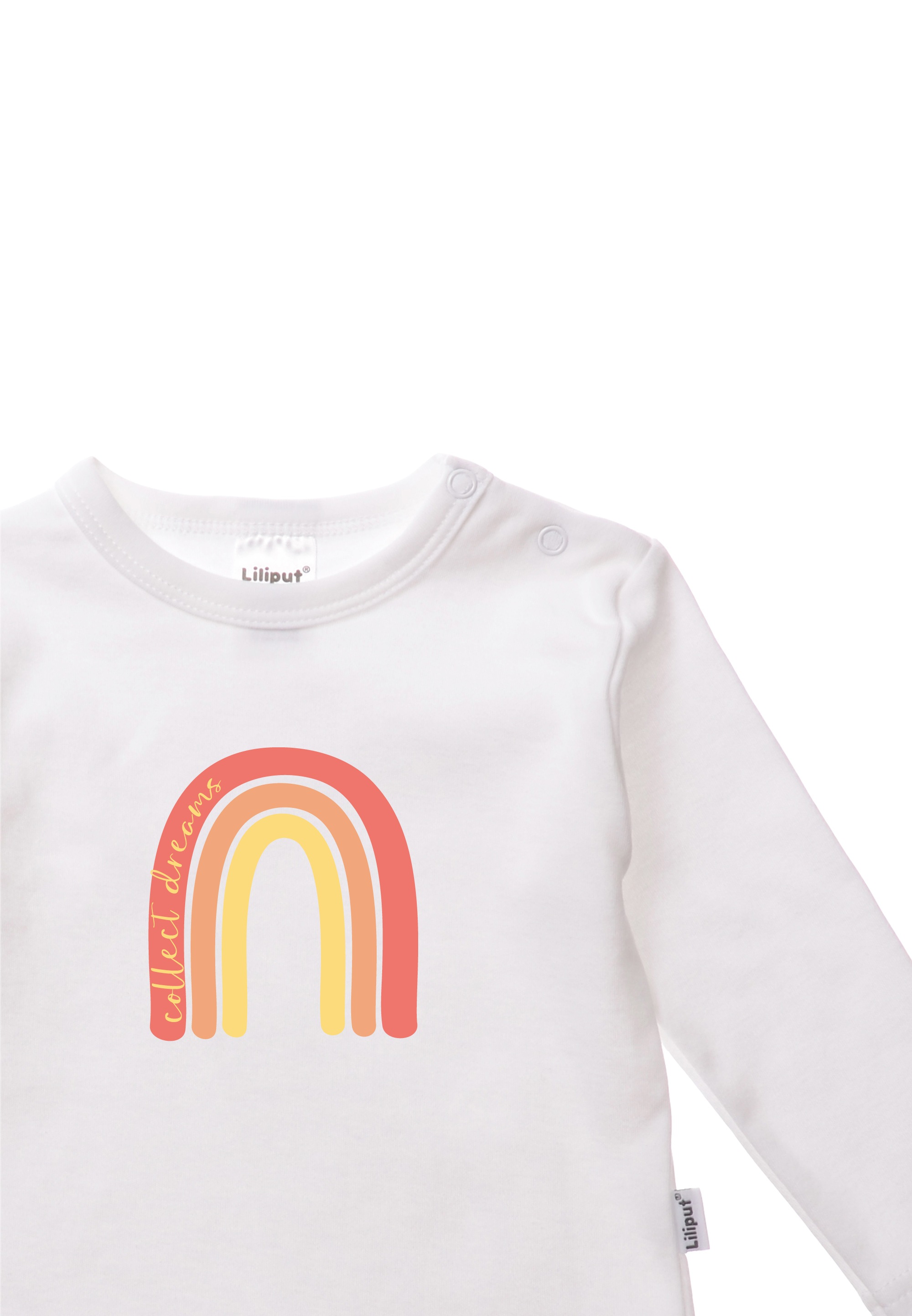 Liliput Langarmshirt »Regenbogen«, 2er-Pack aus weichem Baumwoll-Material