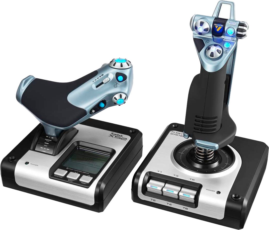 Logitech G Gaming-Adapter »Saitek X52 Flight Control System«, 1,4 cm