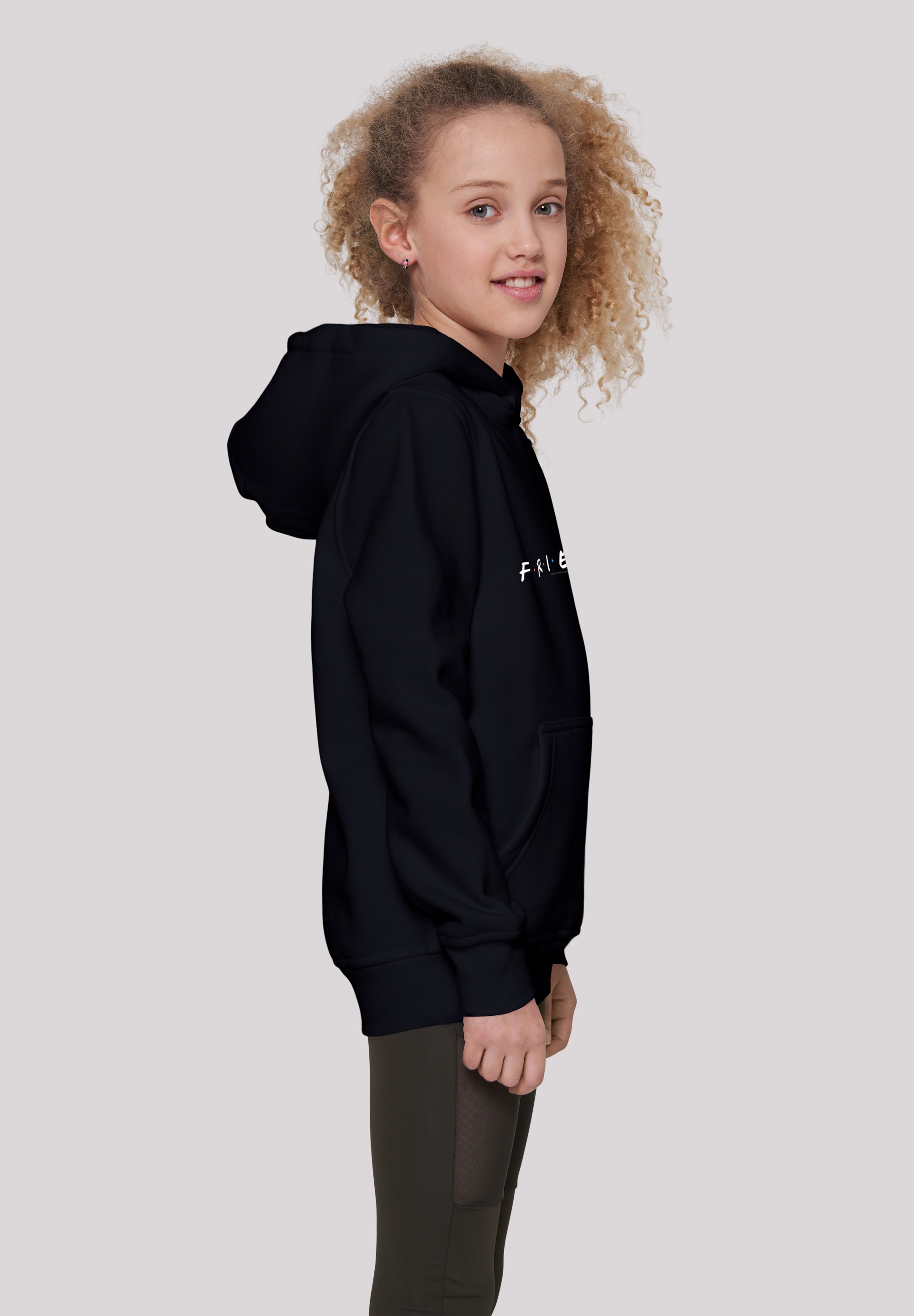 F4NT4STIC Hoodie »F4NT4STIC Kinder Friends Text Logo with Basic Kids Hoody«, (1 tlg.)