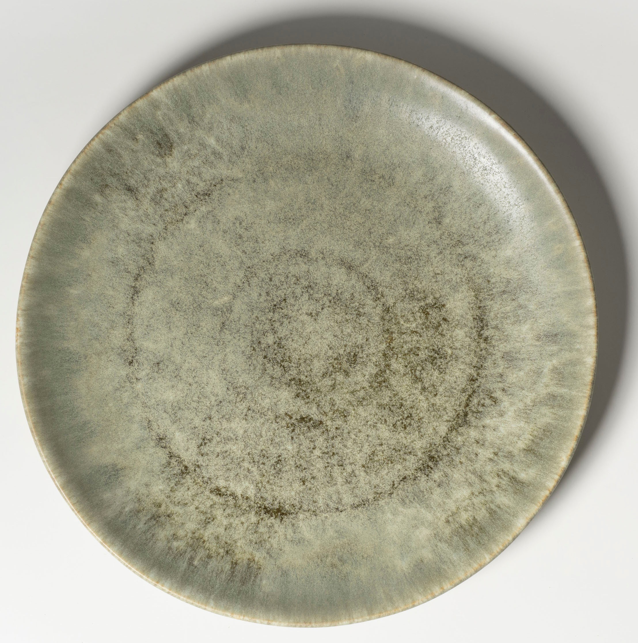Thumbnail - gipfelstück Speiseteller "MoosnStein" Scandi-Style, glänzende Reaktivglasur, jedes Stück ein Unikat