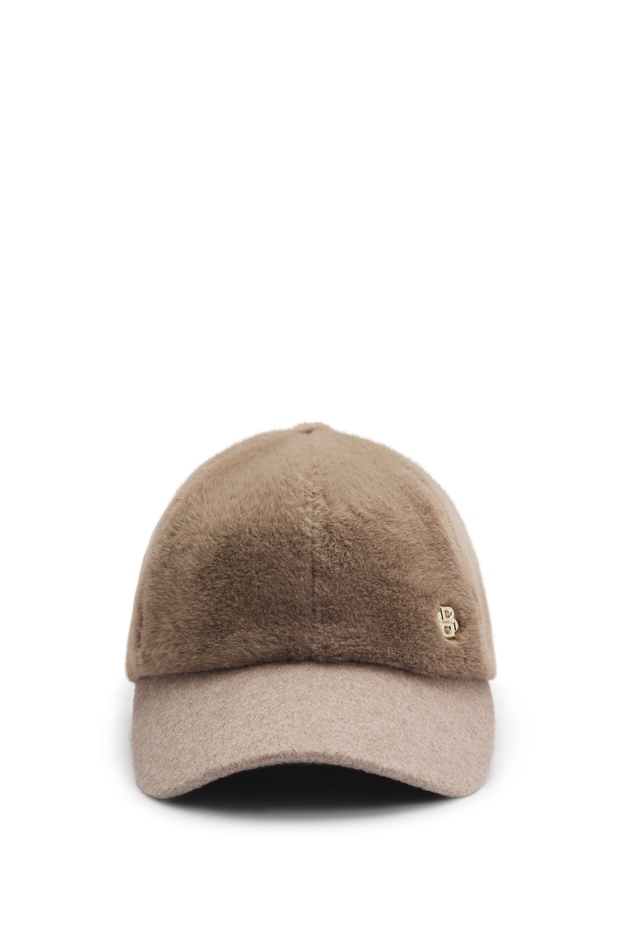 BOSS Baseball Cap »Ari Faux Fur B-ICON« in Kunstfell-Optik