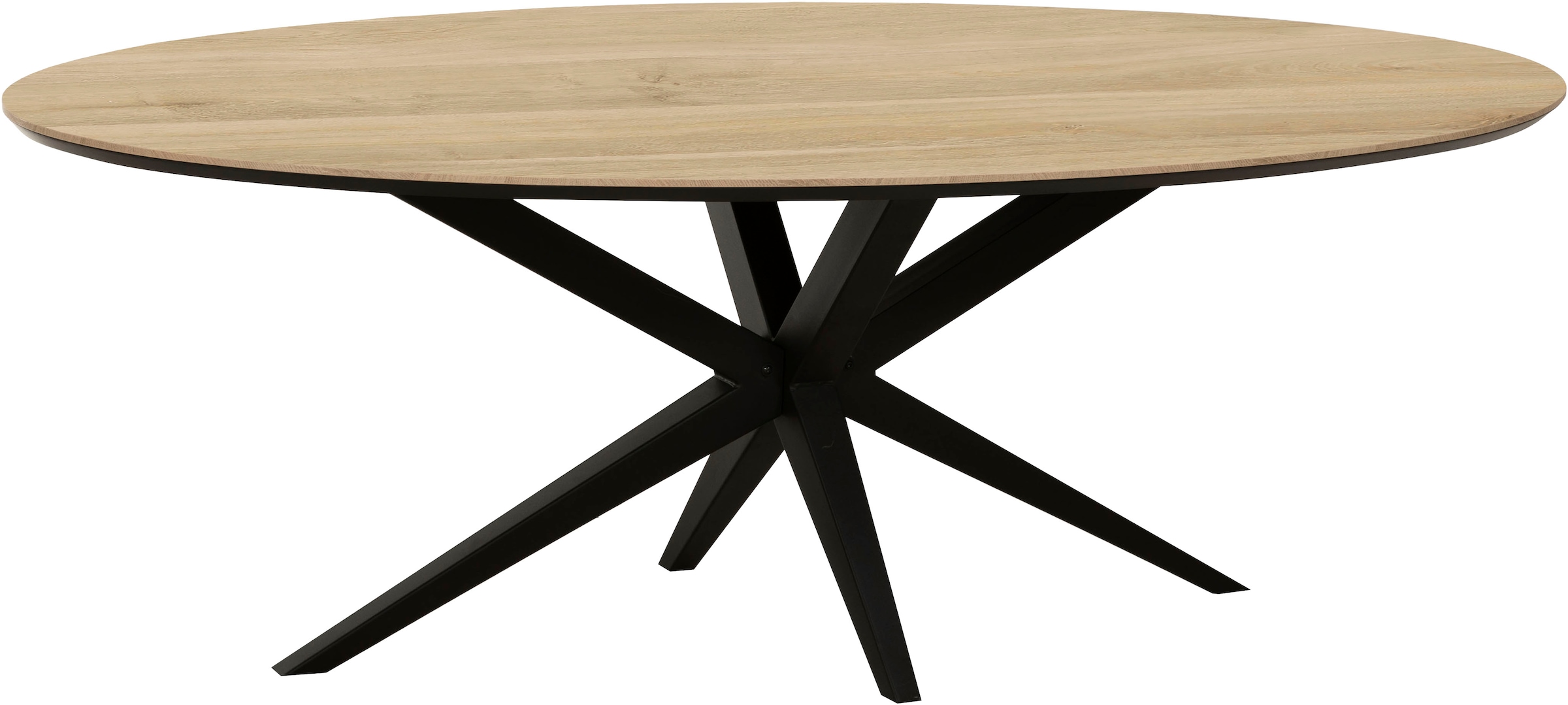 OMG Design "Wellington" 1 Stk. tlg. Hochwertige Melamin-Tischplatte mit Metallgestell