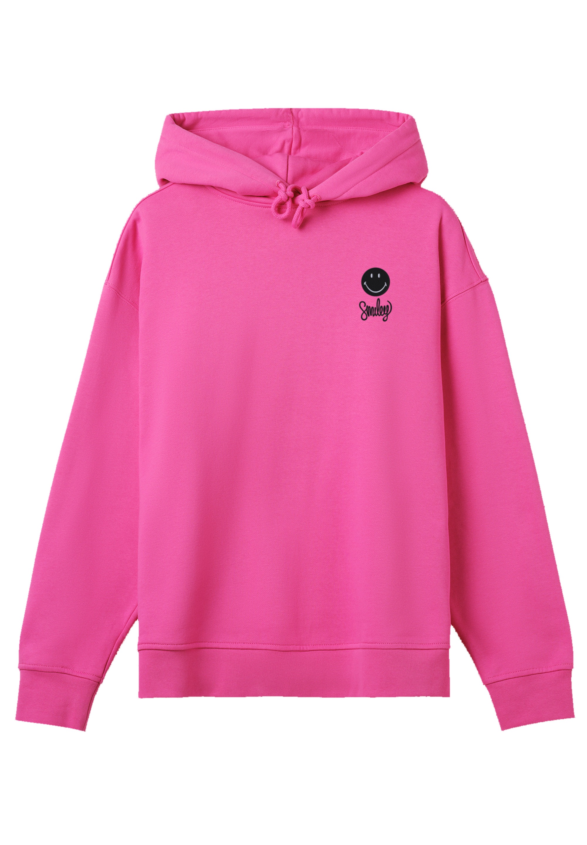F4NT4STIC Kapuzenpullover "Smiley Script Wordmark dark Bestickt" Premium Qu günstig online kaufen