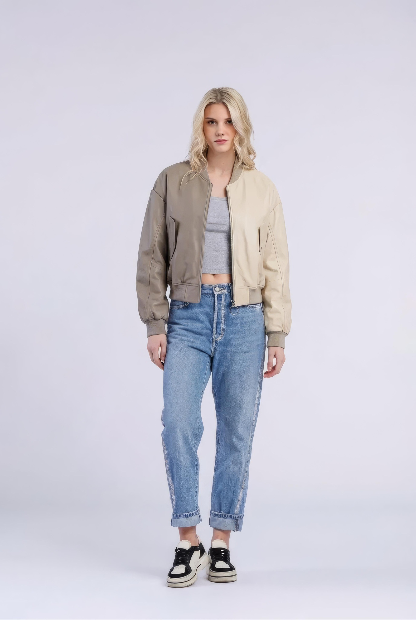 Freaky Nation Lederjacke "Demy-FN" günstig online kaufen