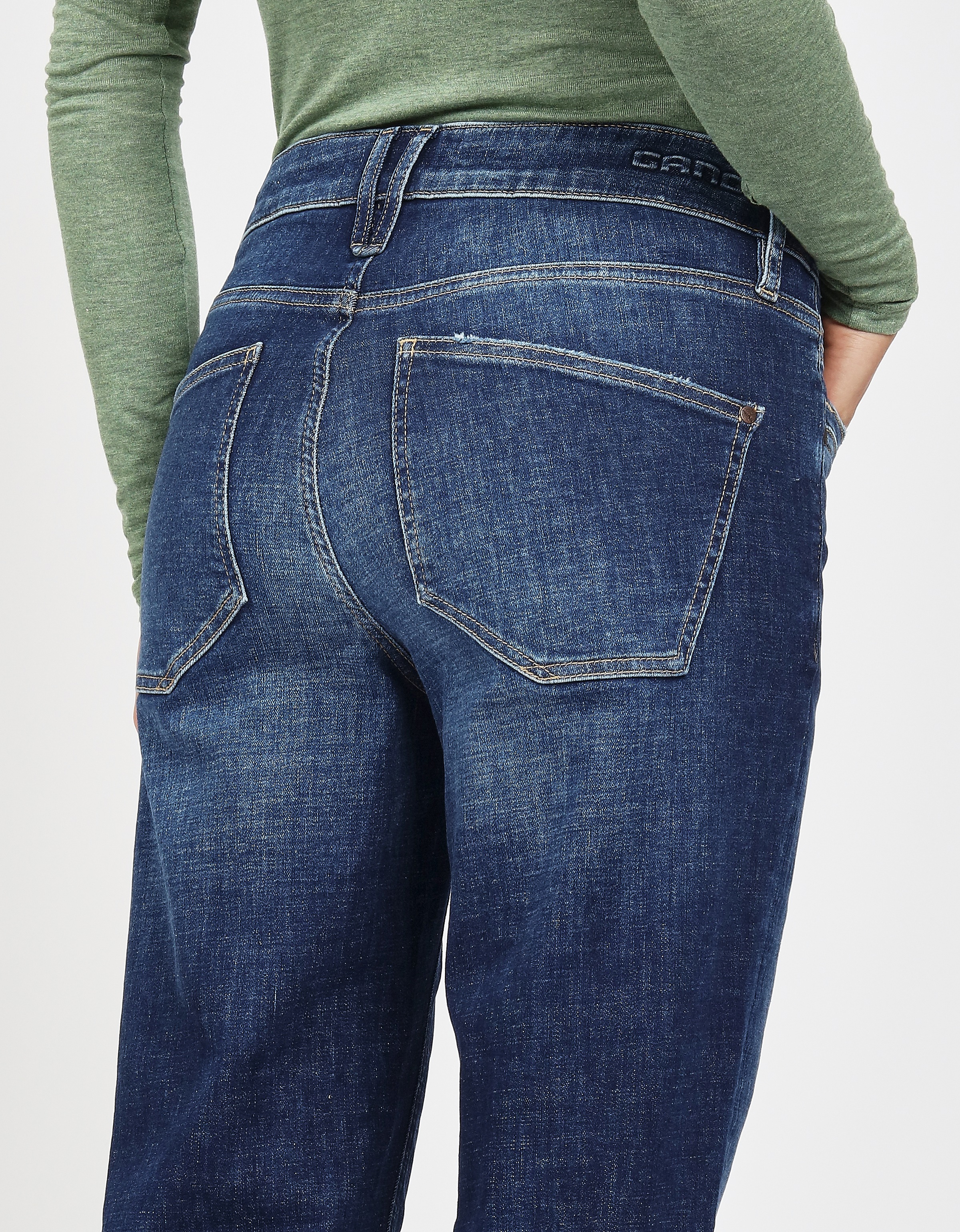 Thumbnail - GANG Straight-Jeans "94STACY" mit zusätzlicher Passe vorn