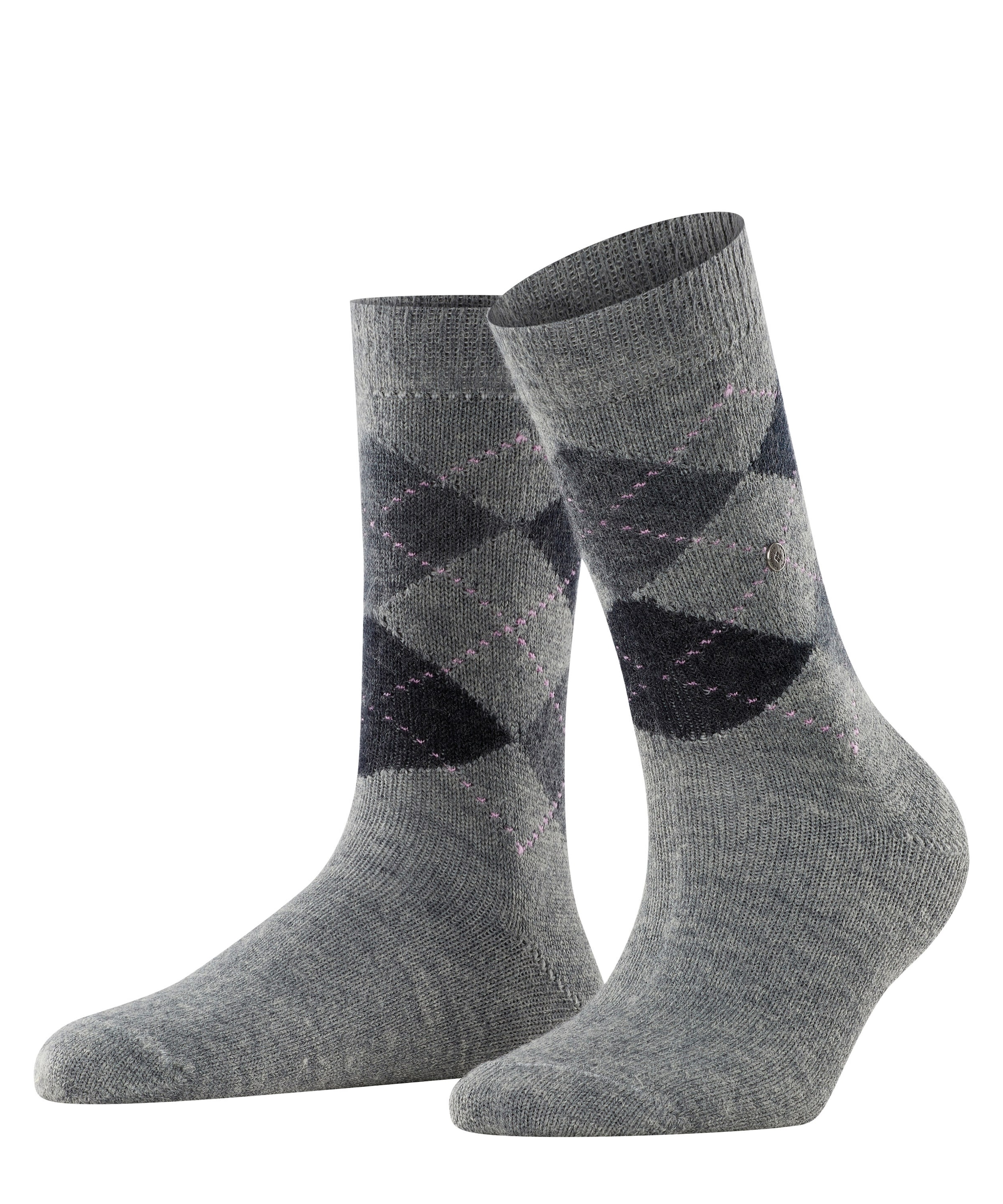 Burlington Socken »Whitby« Einheitsgröße 36-41, Argyle-Muster, weiche Haptik