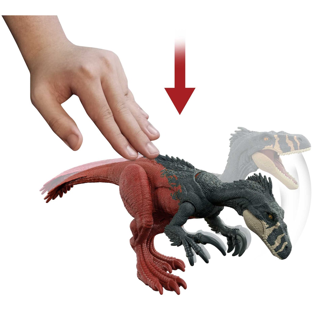 Mattel® Actionfigur »Jurassic World, Roar Strikers Megaraptor«