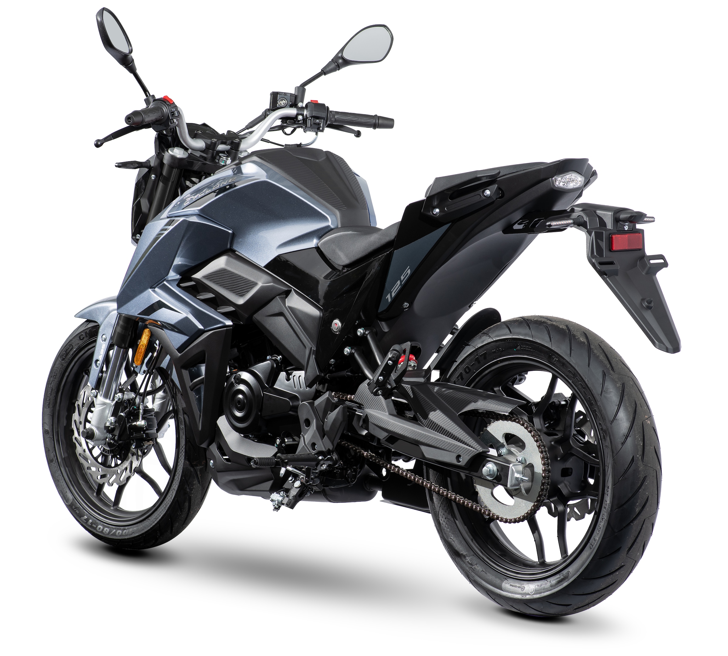 Cyclone Motorrad »Batllo5, 125, E5+, Naked« 124 cm³ 95 km/h Euro 5+ 15 11 kW, 15 PS, ABS, 125er Naked, digitales Cockpit