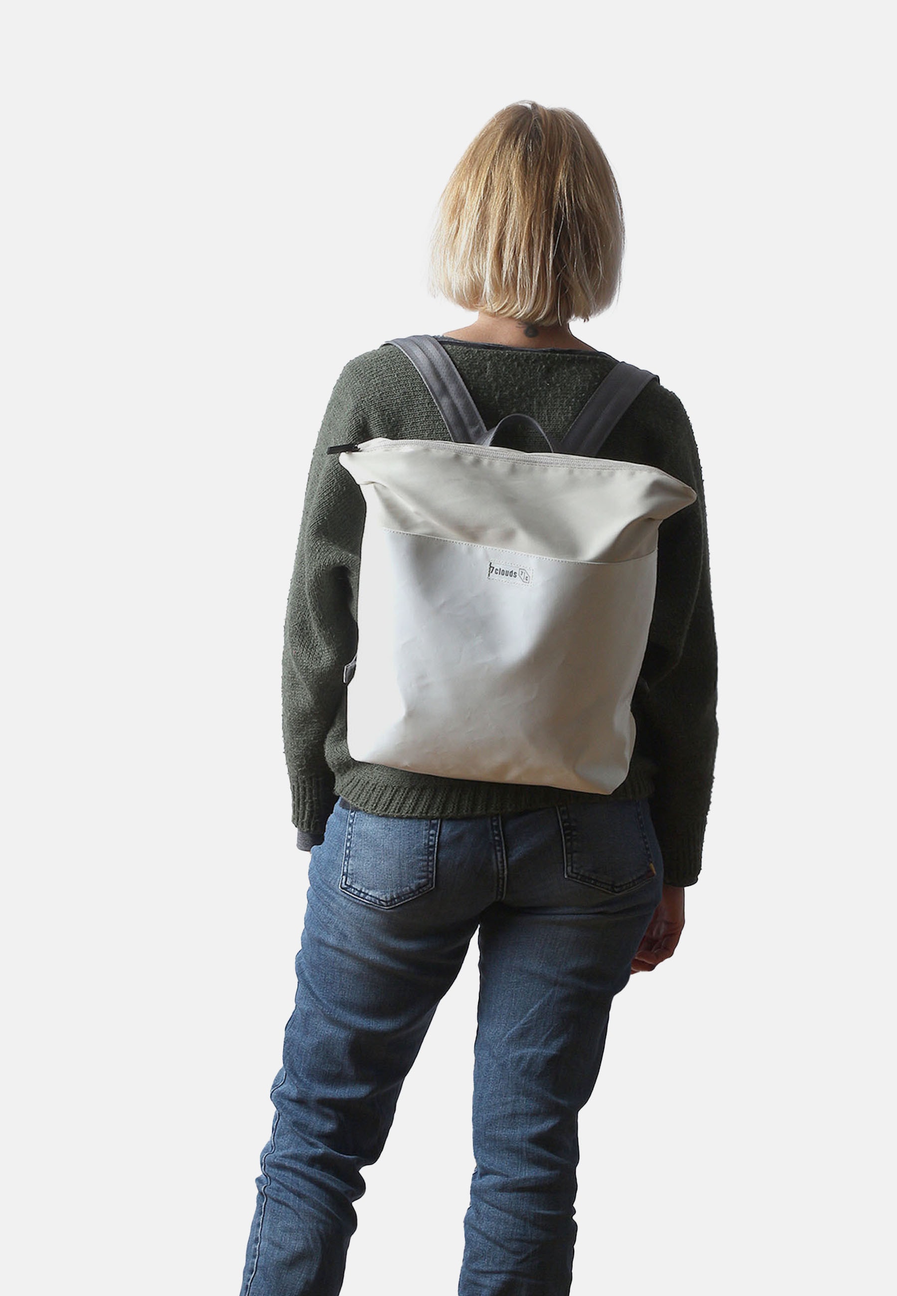 7clouds Laptoprucksack »Wenuv 7.1«, GRS (global recycling standard) zertifiziertes Material