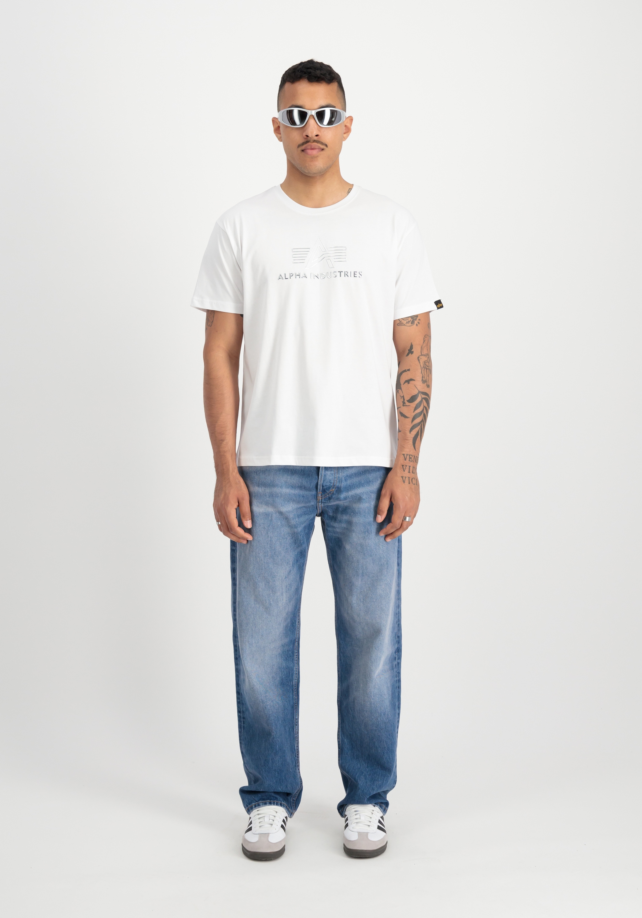 Alpha Industries T-Shirt "Basic Mid Logo TPU T-Shirt" günstig online kaufen